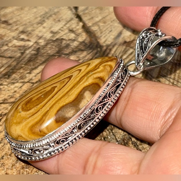 Australian Outback Jasper Pendant 2 1/4” - Picture 9 of 16